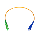 TELEVES - Bretella fibra ottica SC/APC-SC/UPC monomodale LSFH Euroclasse Dca interno 0.4M