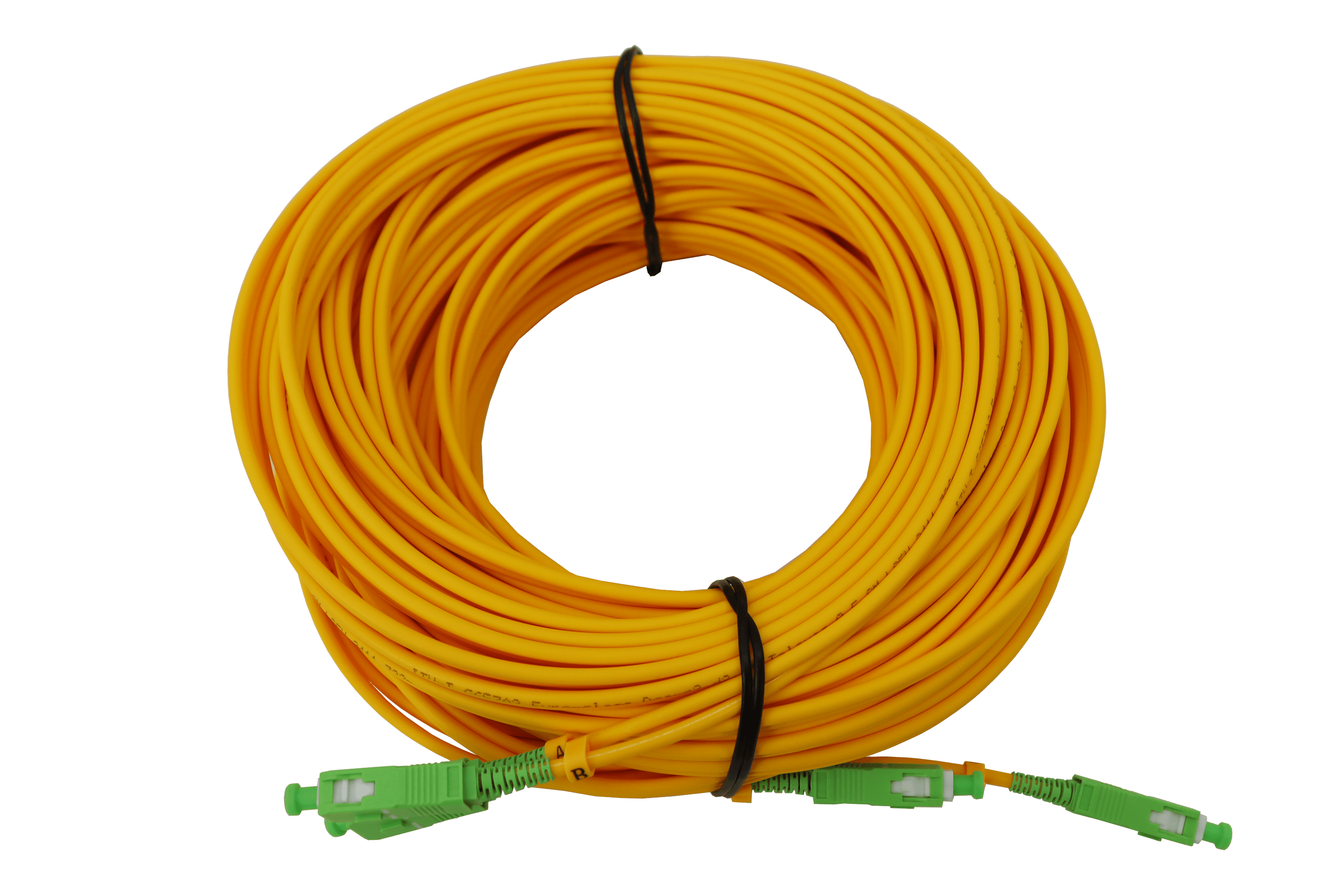 TELEVES - Bretella duplex fibra ottica SC/APC monomodale LSFH Euroclasse Dca 35M da interno.