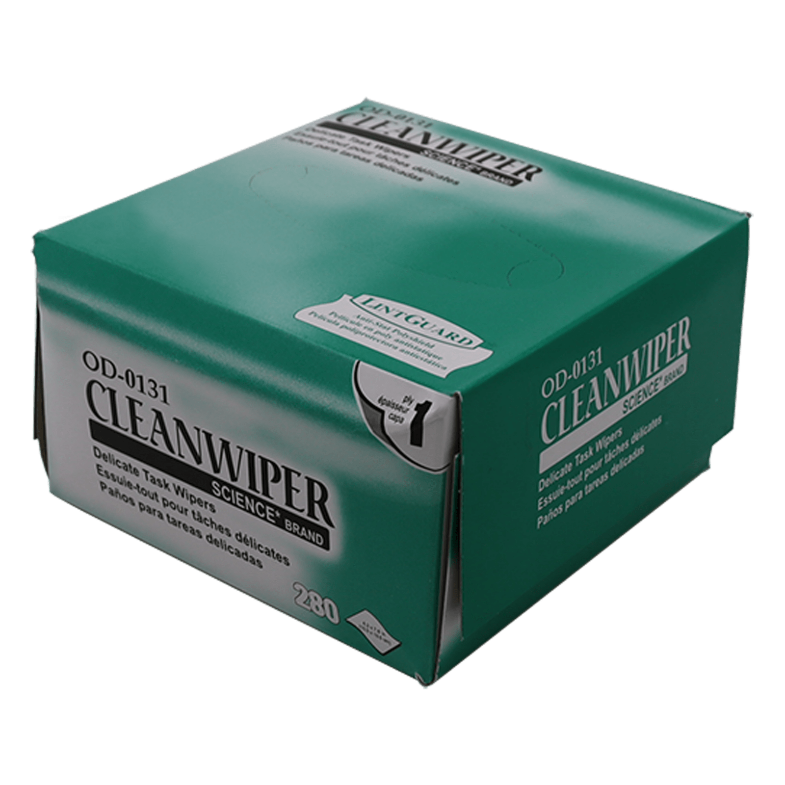 TELEVES - Salviette detergenti per fibra ottica 280 unità per una pulizia efficace e sicura delle superfici ottiche. 232753