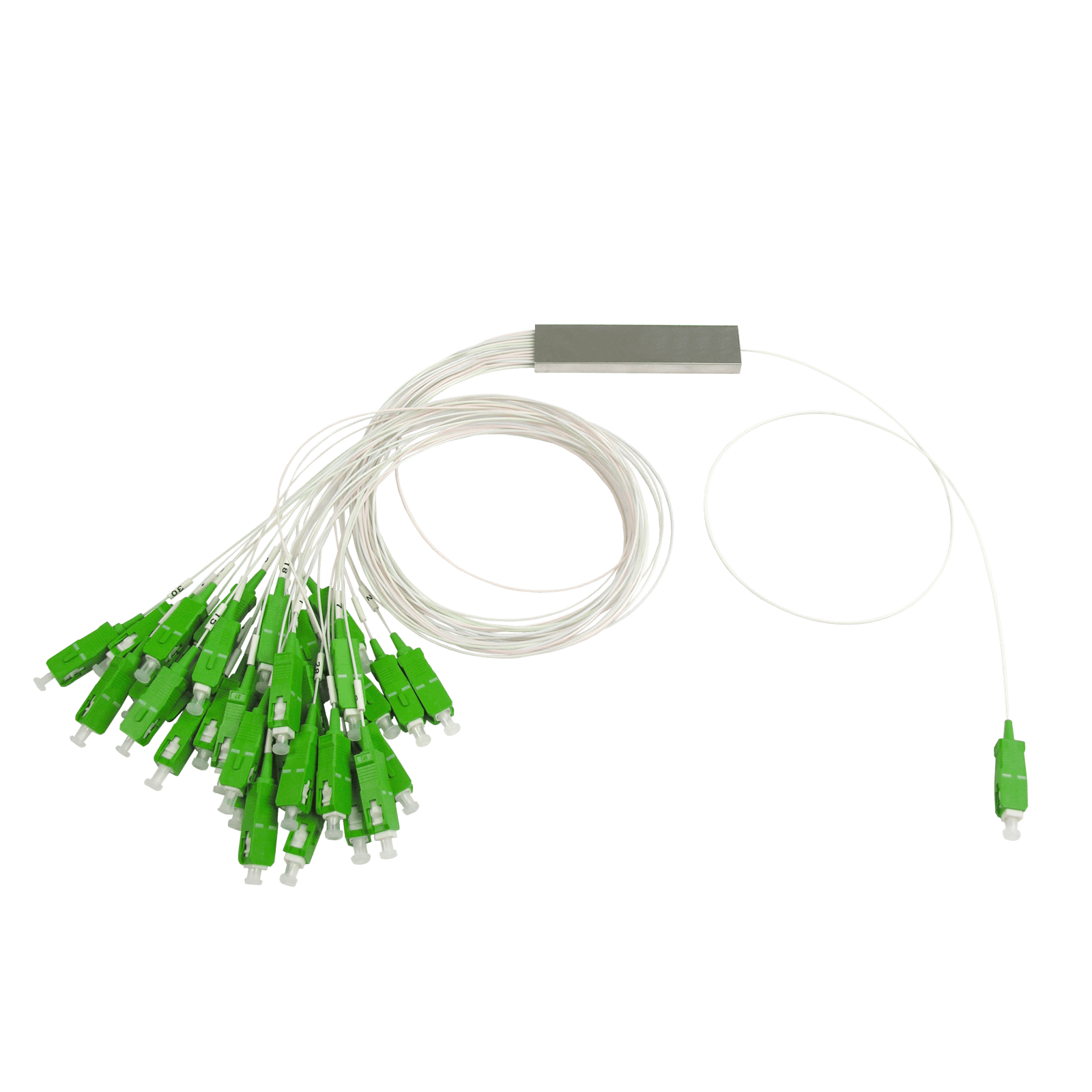 TELEVES - Splitter ottico F.O.1260-1650nm PLC SC/APC 32 vie 17dB. 234650