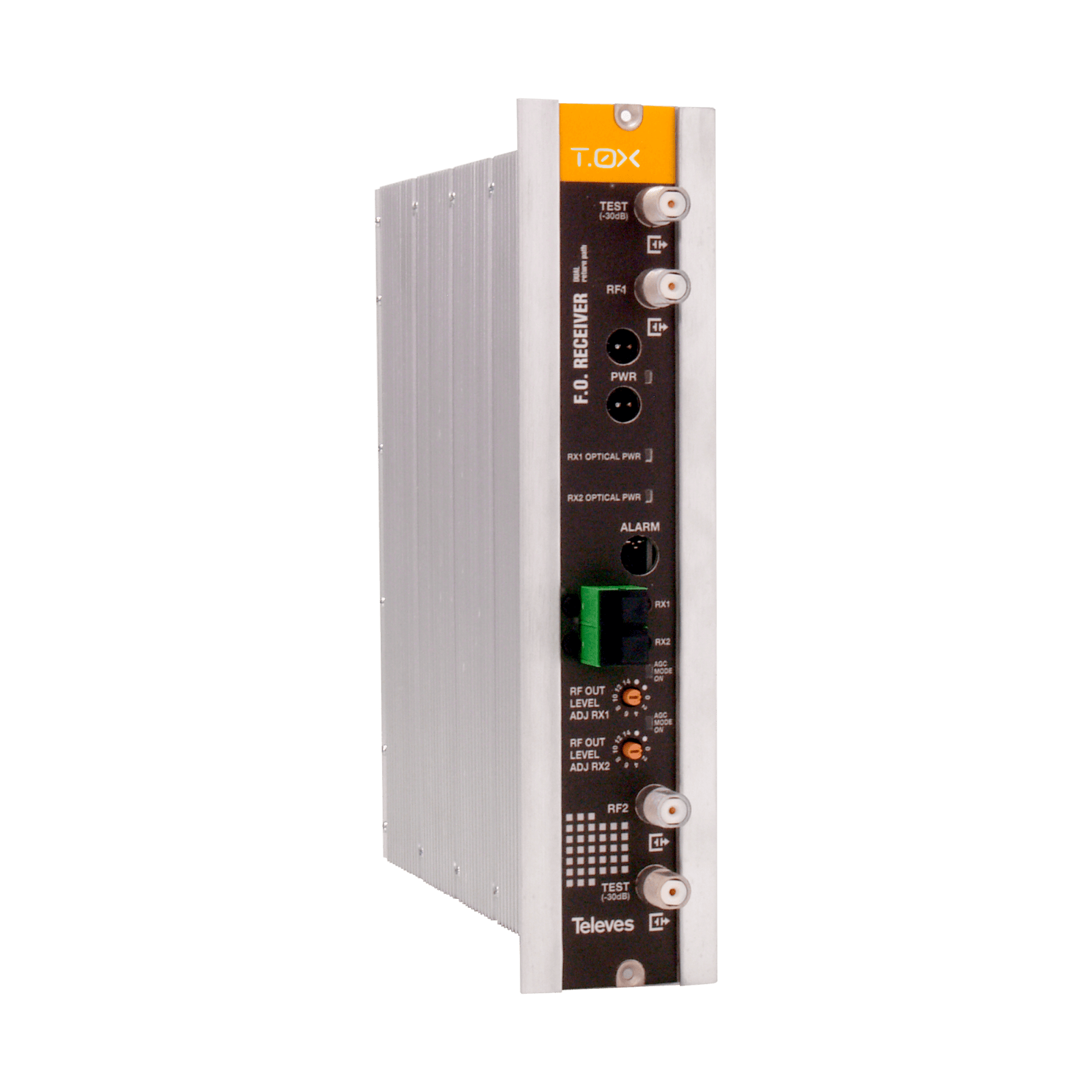 TELEVES - T.0X F.O. RIT TWIN Ricevitore ottico del canale di ritorno 1270..1650NM con CAG
