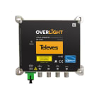 TELEVES - Trasmettitore ottico Overlight CWDM per uso interno, compatibile con DAB/UHF/SAT a 1550nm e potenza di 9 dBm.