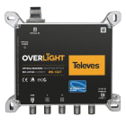 TELEVES - Ricevitore ottico WideBand Overlight con 1 ingresso SAT e Terr. e 1 uscita WB + 1 uscita Terr., tecnologia OLC.
