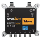 TELEVES - Ricevitore ottico WideBand Overlight con 2 ingressi SAT e Terr. e 2 uscite WB + 1 uscita Terr., tecnologia OLC.