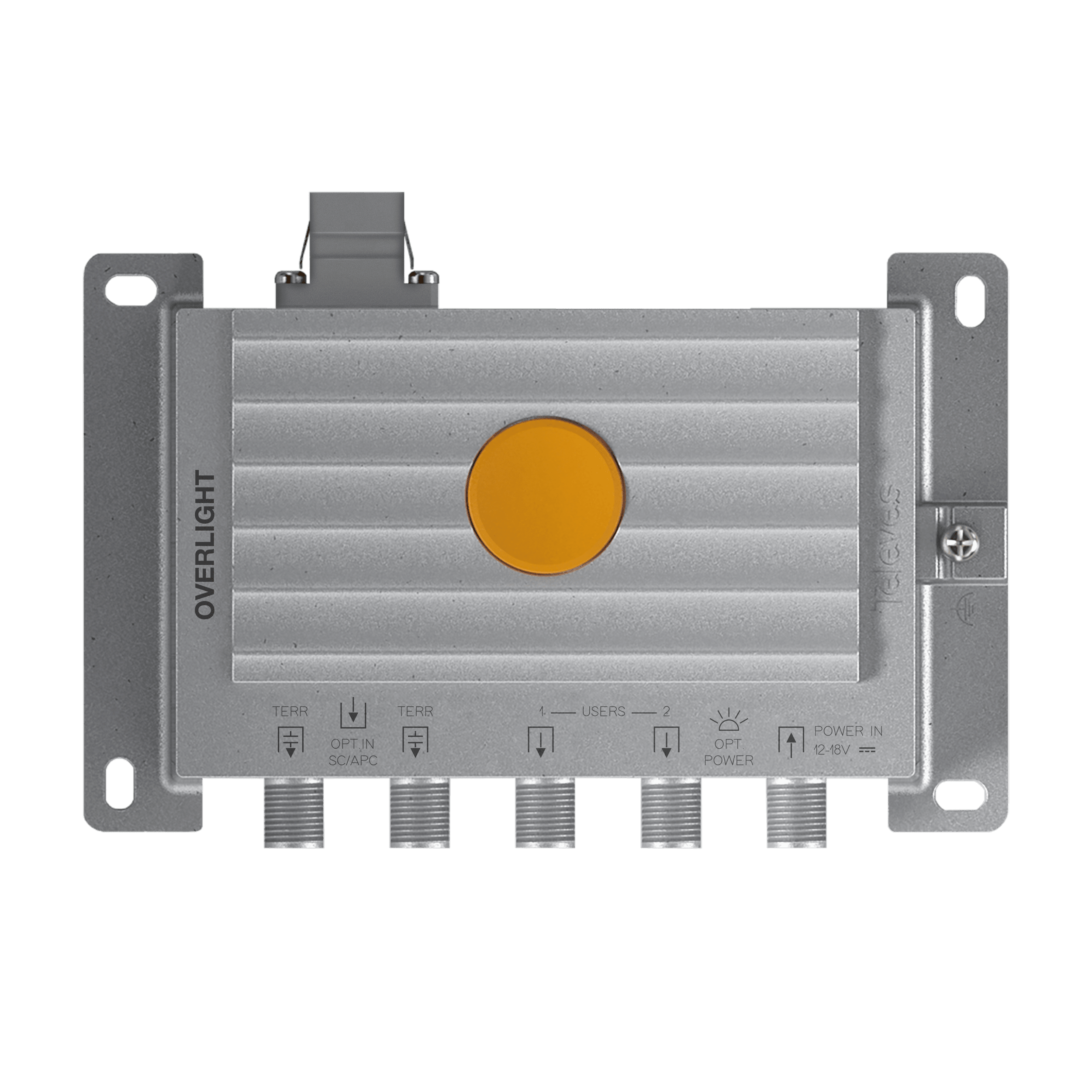 TELEVES - Ricevitore ottico dCSS Overlight con 2 uscite dCSS/Legacy e 2 uscite Terr per applicazioni SKY, FM/DAB/UHF/SAT. 237620