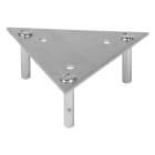 TELEVES - Placca per base rigida, base fissa da avvitare in zinco con RPR traliccio 180 SE.