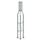 TELEVES - Traliccio 180, sezione superiore 1m, punta superiore 0,60m, zinco + RPR.