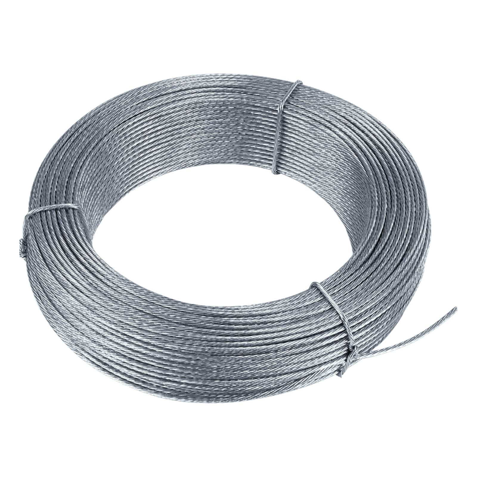 TELEVES - Cavo di acciaio galvanizzato Ø 5mm, lunghezza 100m.