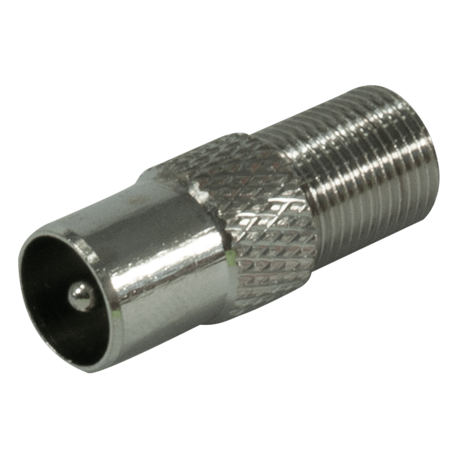 TELEVES - Adattatore F femmina a IEC maschio, ideale per connessioni audio e video, confezione da 50 pezzi. 3820