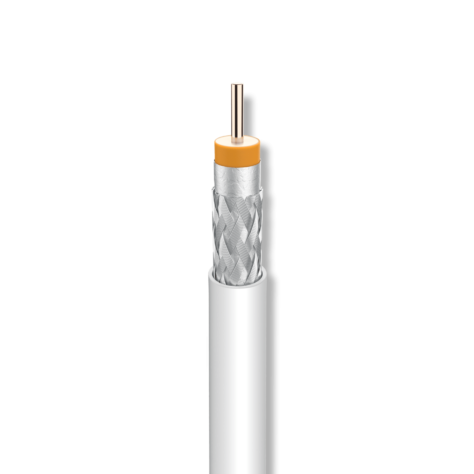 TELEVES - Cavo coassiale SK2000plus, 6,7mm PVC, 250m, Euroclasse Eca, schermatura classe A++ triplo.
