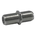 TELEVES - Adattatore femmina-femmina con corta filettatura e lunghezza da 27mm.