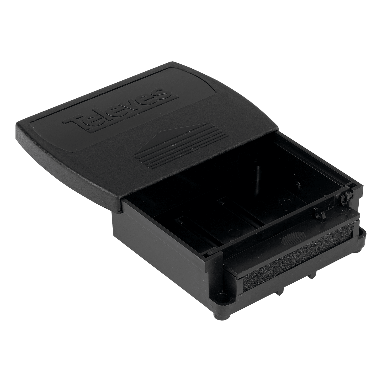 TELEVES - Box da esterno per palo, modello piccolo.