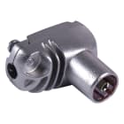 TELEVES - Connettore Femmina Professionale EasyF IEC Inclinato e Schermato Universale Ø 5...7,5mm Classe A+ 437501