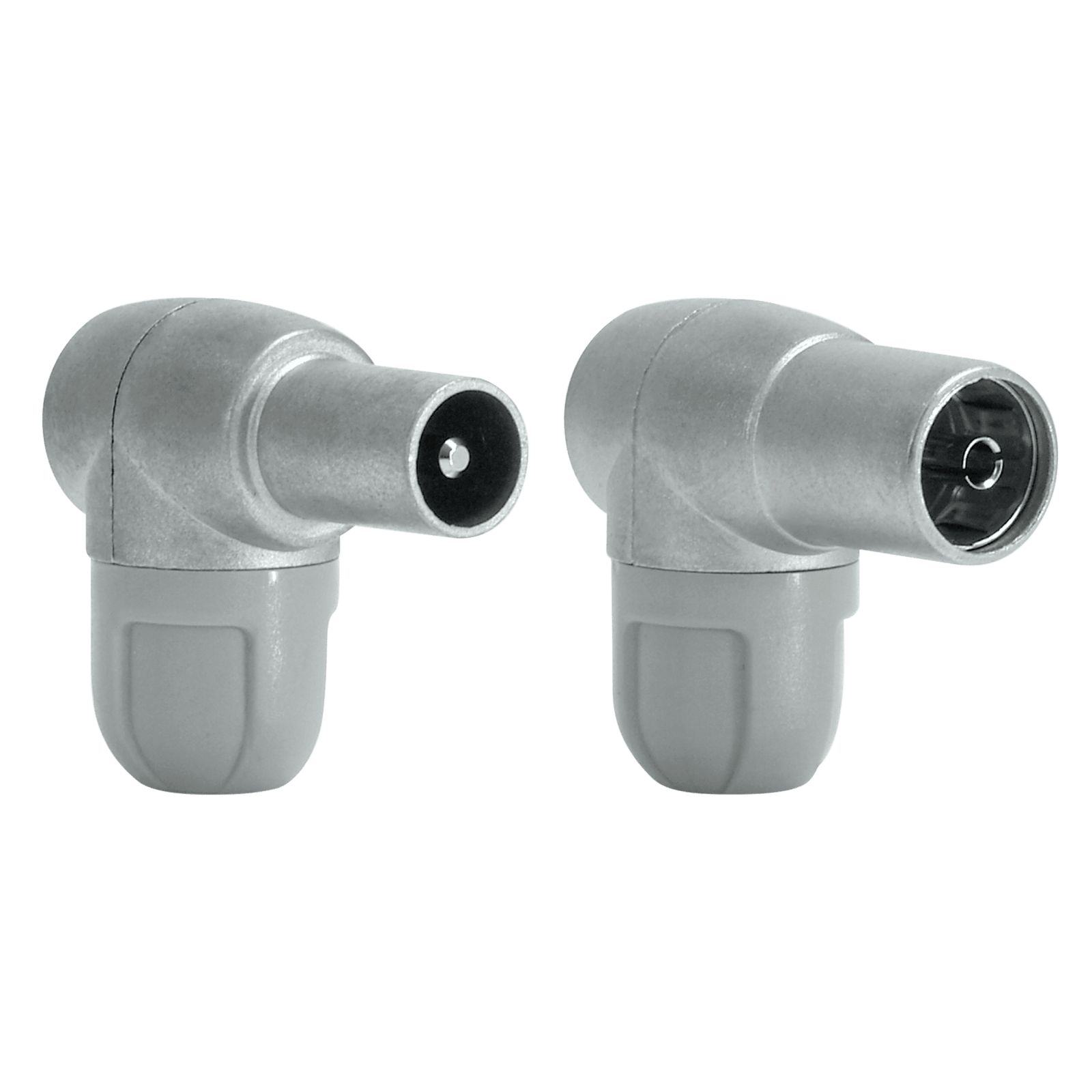 TELEVES - Set connettore IEC 9,5mm maschio e femmina + connettore inclinato e shermato da montare IEC Ø5...6.9mm.