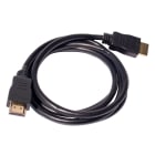 TELEVES - Cavo HDMI Maschio-Maschio 1,5m Nero Alta Velocità con Ethernet Ultra Definizione 494505