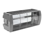 TELEVES - Armadio high-tech con chiave 648mm, installazione moduli T12 e 10 modelli TOX + PSU.