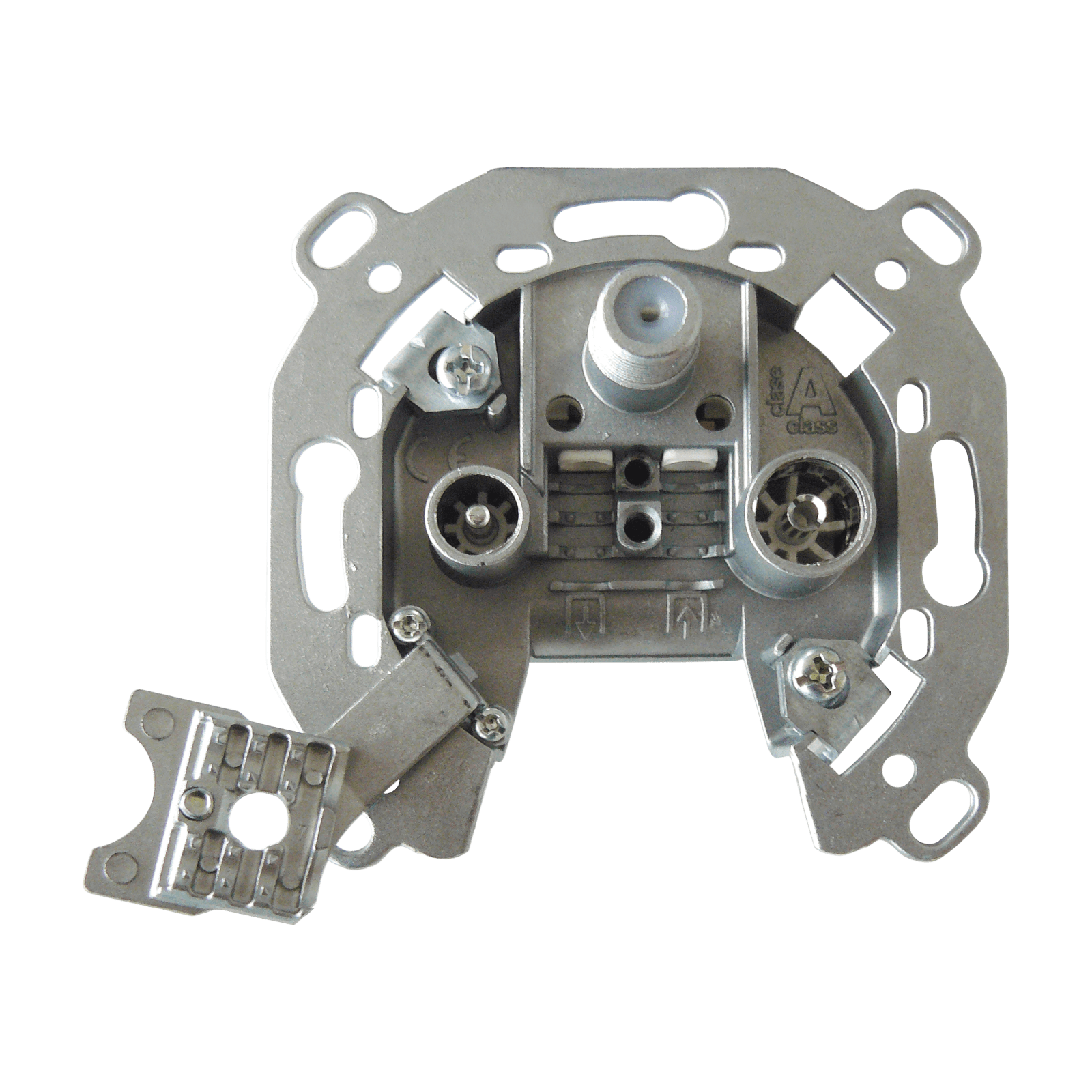TELEVES - Presa terminale multimedia 3 connettori: FM-TV-SAT/DATI.
