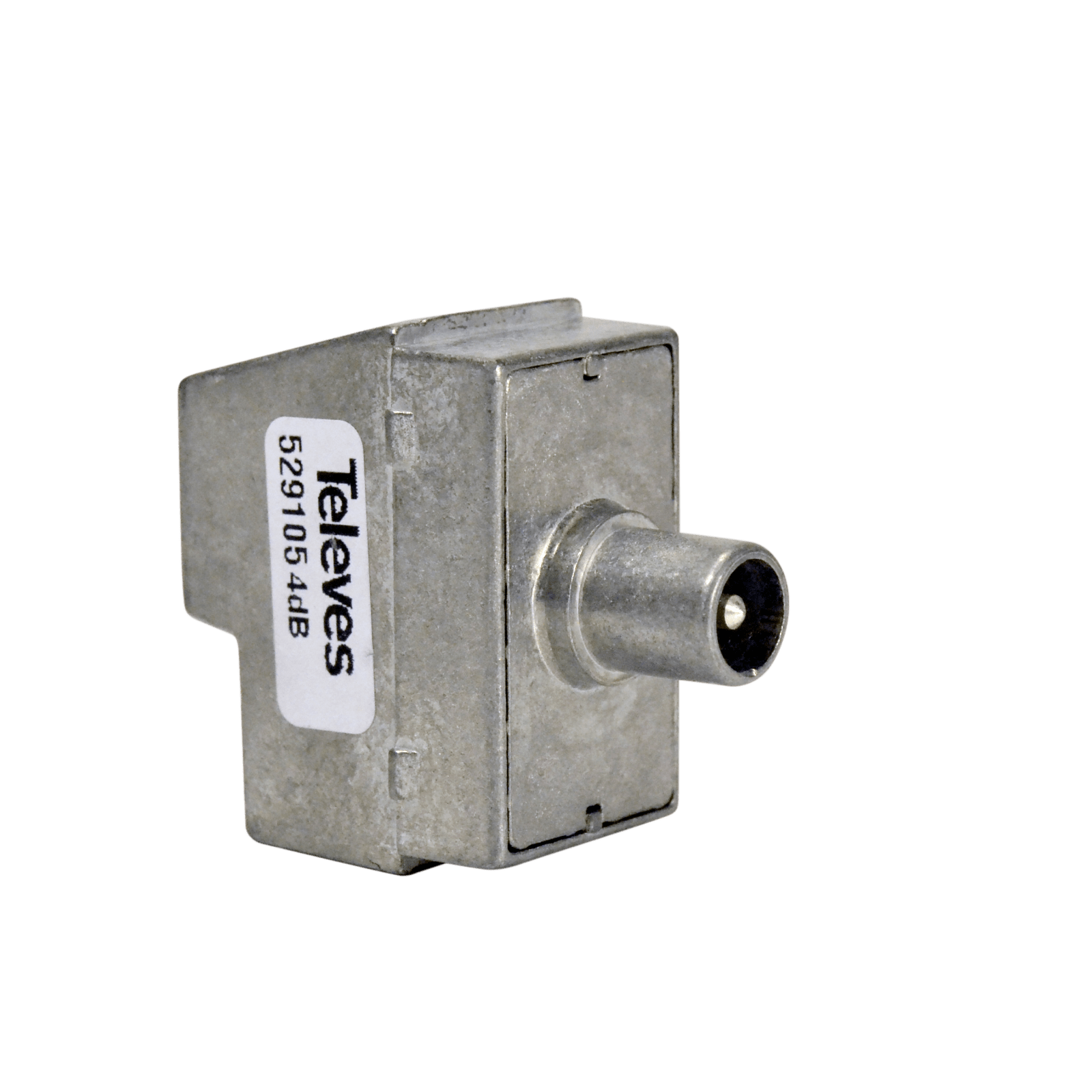 TELEVES - Presa passante TV/SAT 40-2400MHz 4dB maschio. 529105