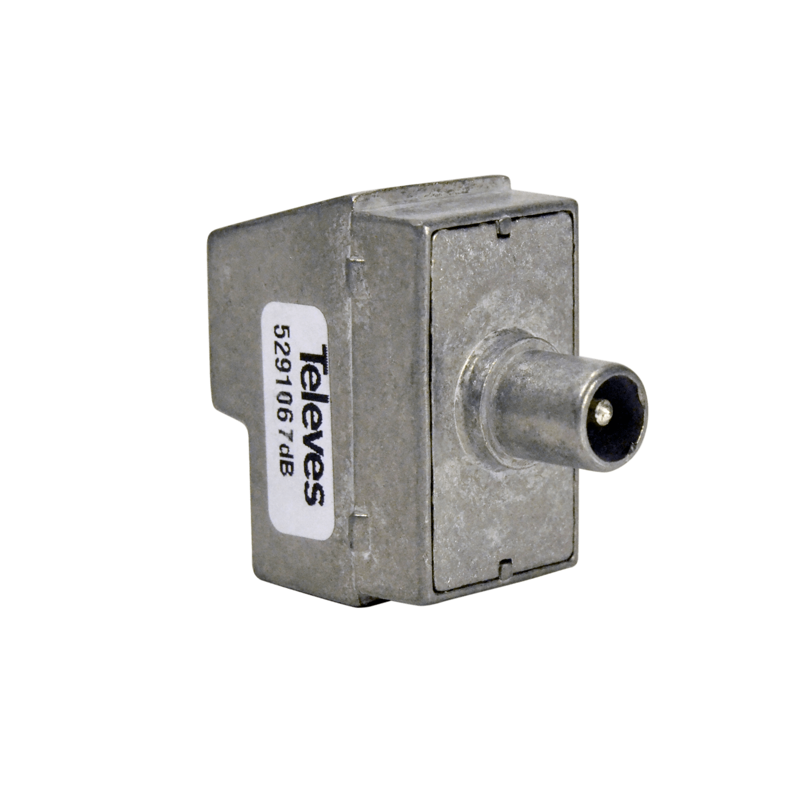 TELEVES - Presa passante TV/SAT 40-2400MHz 7dB IEC maschio. 529106