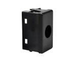 TELEVES - Cover con 1 foro per sistema GW nera, plastiche per prese coassiali e 1 connettore.