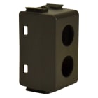 TELEVES - Cover fori tipo GW Playbus nera Plastiche per prese coassiali connettori. 529150