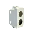 TELEVES - Cover fori tipo light 1 modulo plastiche per prese coassiali connettori.