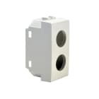 TELEVES - Cover 2 fori tipo Vimar Arke bianca plastiche per prese coassiali connettori. 529188