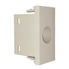 TELEVES - Cover con 1 foro per tipo Matix-Go bianco, plastiche per prese coassiali e 1 connettore.