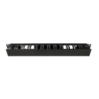 TELEVES - Pannello per gestione cavi Rack 19'' 1U con copertura frontale passacavi.
