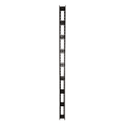 TELEVES - Passacavi verticale per rack 19'' 42U, 800 mm di larghezza, con 9 anelli. 533167