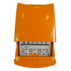 TELEVES - Amplificatore da palo 12V basso guadagno (banda divisa) 4 ingressi: BIII/DAB-UHF-21...38-42...48.