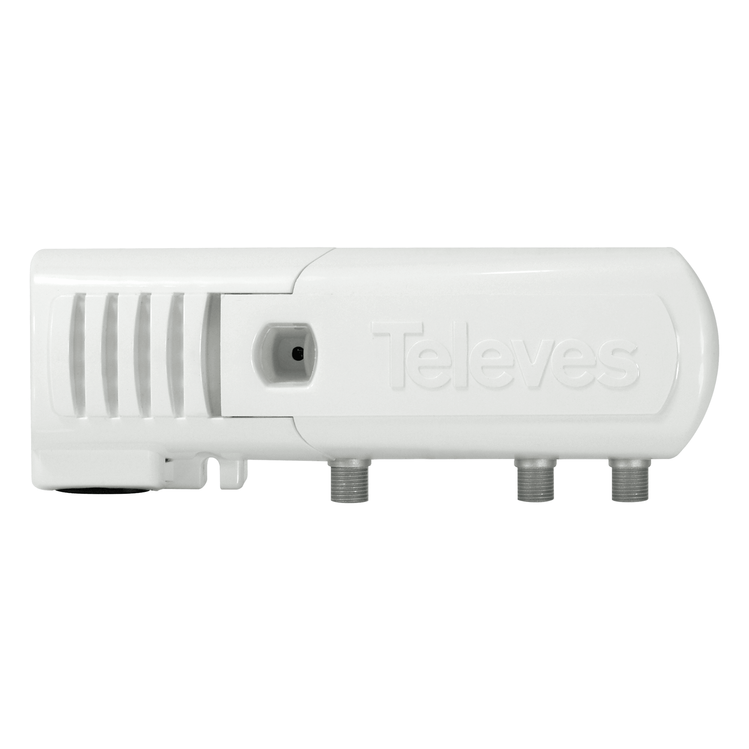 TELEVES - Amplificatore da interno F con 2 uscite VHF/UHF, LTE700 Ready, frequenza 47-694 MHz, modello G20 VU110 + DC.