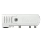 TELEVES - Amplificatore da interno F con 2 uscite VHF/UHF, LTE700 Ready, frequenza 47-694 MHz, modello G20 VU110 + DC.