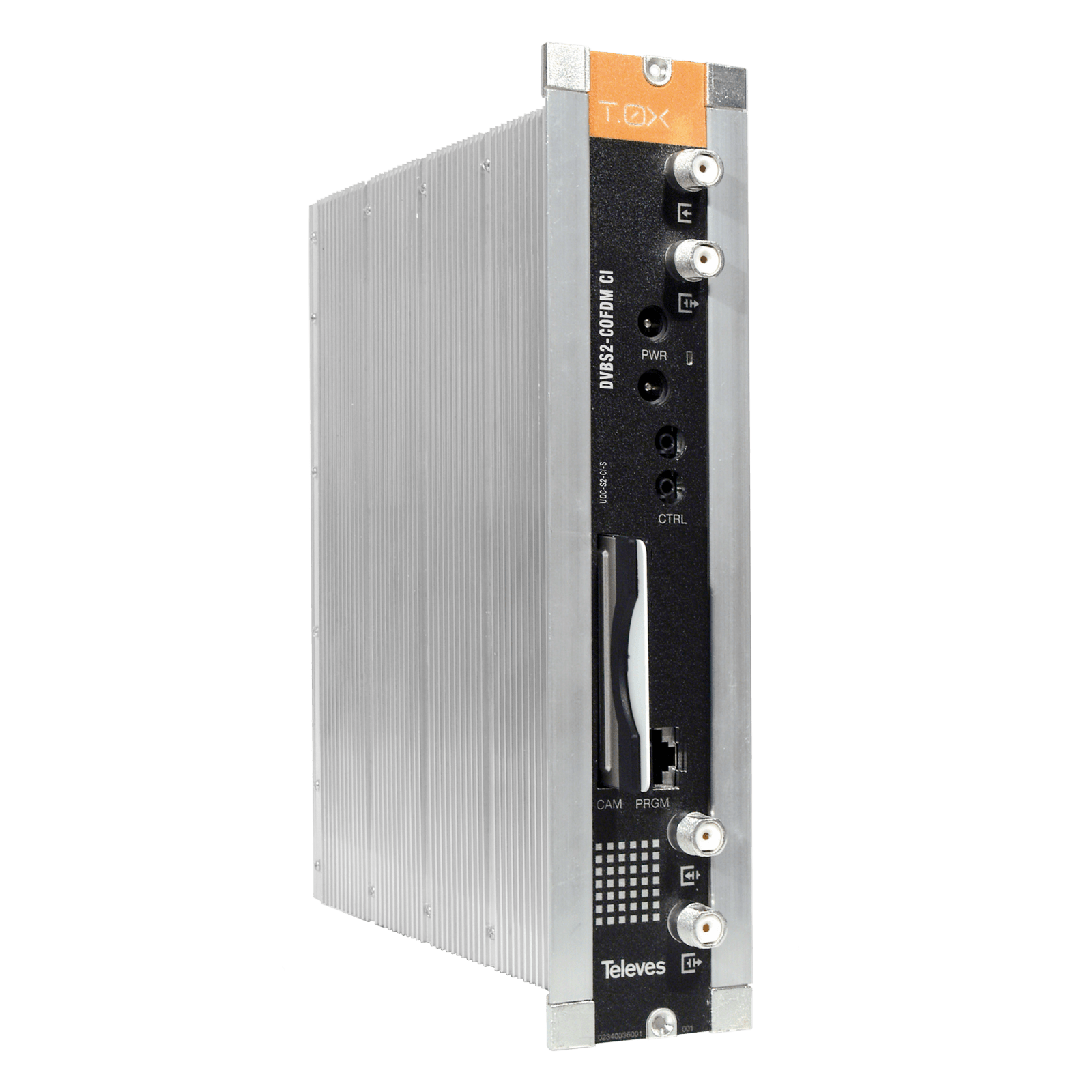 TELEVES - Trasmodulatore Singolo DVBS/S2 - DVBT, con/sin CI, QPSK-DVBS2 / COFDM.
