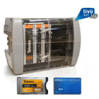TELEVES - Kit TivùSat Large: Centrale di testa T.0X preconfigurata DVBS/S2 - COFDM, 37 programmi, L: 28CH HD+9CH SD.