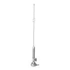 TELEVES - Antenna mobile flessibile 1/4 onda inox per ricezione FM da 68 a 174MHz.