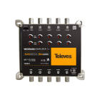 TELEVES - Amplificatore EuroSwitch/NevoSwitch WideBand 5X5, 10/13dB, 5 ingressi (2 satelliti).