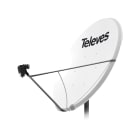 TELEVES - Parabola di alluminio 1300 Aree con scarsa copertura satellitare G42DB BIA. 757401