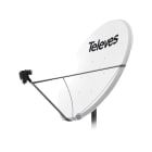 TELEVES - Parabola di alluminio 1300 Aree con scarsa copertura satellitare G42DB BIA.