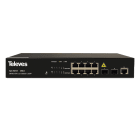 TELEVES - Switch Ethernet Layer 2+ 8xGbE + 2xSFP (1Gbps)