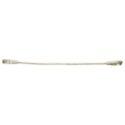 TELEVES - Cavo patch Ethernet Cat6 U/UTP, 0,3m, rame, LSFH, viola, bianco.