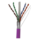 TELEVES - Cavo dati DK6000A F/UTP Categoria 6A DCA CU LSFH Viola 500 23AWG.