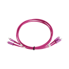 TELEVES - Bretella duplex fibra ottica SC/PC multimodale OM4 LSFH 2M da interno.