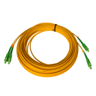 TELEVES - Bretella duplex fibra ottica SC/APC, monomodale LSFH Euroclasse Dca 20M da interno.