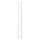 TELEVES - Traliccio intermedio 3 metri 360 bianco sezione zinco pittura.