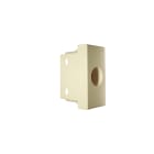 TELEVES - Cover con 1 foro per prese coassiali tipo Legrand Mosaic connettore plastico.