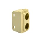 TELEVES - Cover fori tipo magic plastiche prese coassiali connettori.