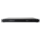 TELEVES - Ripiano FO per Rack 19'' con 24 connettori SC Simplex o LC Duplex per adattatori ottici.