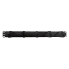 TELEVES - Pannello passacavi per rack 19 pollici 1U con 5 anelli.
