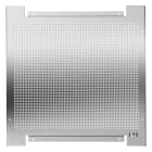 TELEVES - Piastra montaggio perforata a parete 400x400x19mm.